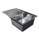 Мойка для кухни SANTREK AQUA PRO D7848HRS 780х480x3 мм правая, с дозатором и коландером, сатин