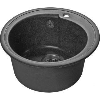 Мойка для кухни SANTREK AQUA PRO Round SA-R450 D=443 мм, графит