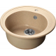 Мойка для кухни SANTREK AQUA PRO Round SA-R510 D=508 мм, песочный