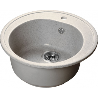 Мойка для кухни SANTREK AQUA PRO Round SA-R510 D=508 мм, серый