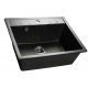 Мойка для кухни SANTREK AQUA PRO Square SA-S561 560х500 мм, чёрный
