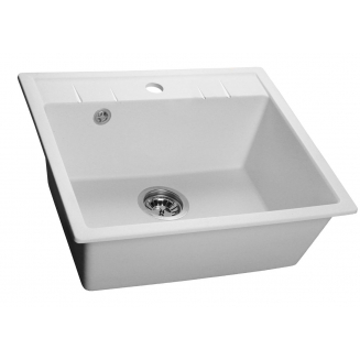 Мойка для кухни SANTREK AQUA PRO Square SA-S561 560х500 мм, иней