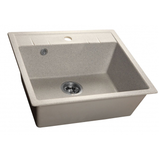 Мойка для кухни SANTREK AQUA PRO Square SA-S561 560х500 мм, серый