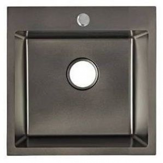 Мойка для кухни SANTREK AQUA STANDART D5050H-B 500х500x3 мм, графит