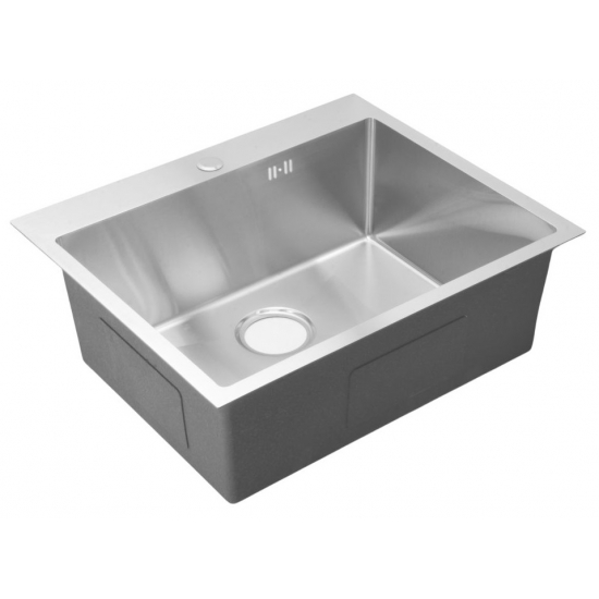 Мойка для кухни SANTREK AQUA STANDART D6050H-S 600х500x3 мм, сатин