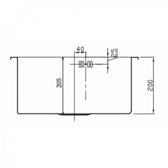 Мойка для кухни SEAMAN Eco Marino SMB-4550S 450х500x1,2 мм