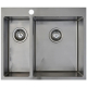 Мойка для кухни SEAMAN Eco Marino SMB-6151DLS двухчашевая 610х510x1,2 мм