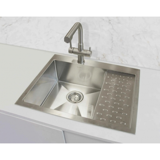 Мойка для кухни SEAMAN Eco Marino SMB-6351PRS 630х510x1,2 мм, левая