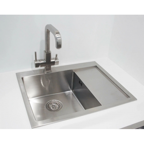 Мойка для кухни SEAMAN Eco Marino SMB-6351RS 630х510x1,2 мм, левая