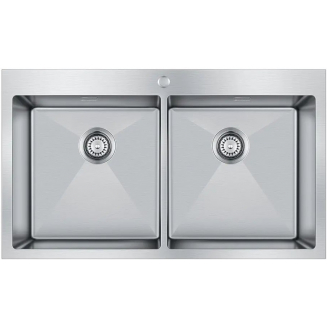 Мойка для кухни SEAMAN Eco Marino SMB-8851DS двухчашевая 885х510x1,2 мм