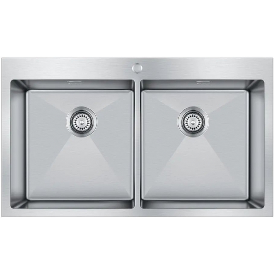 Мойка для кухни SEAMAN Eco Marino SMB-8851DS двухчашевая 885х510x1,2 мм