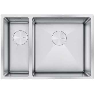 Мойка для кухни SEAMAN Eco Marino SME-635DL двухчашевая 635х440x1,2 мм