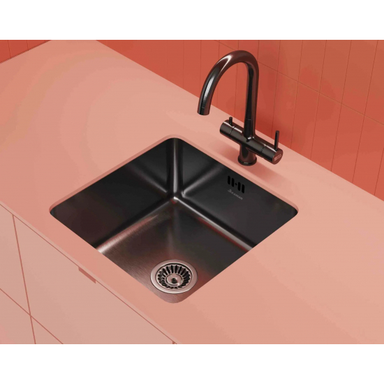 Мойка для кухни SEAMAN Eco Roma SMR-4444A Gun Light 440х440x1 мм