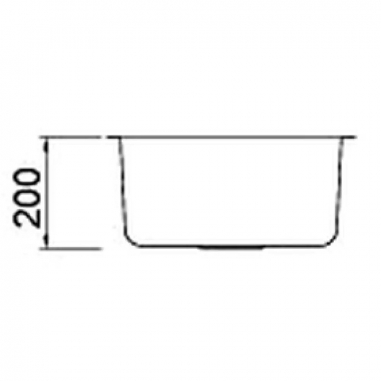 Мойка для кухни SEAMAN Eco Roma SMR-4444A Red Bronze 440х440x1 мм