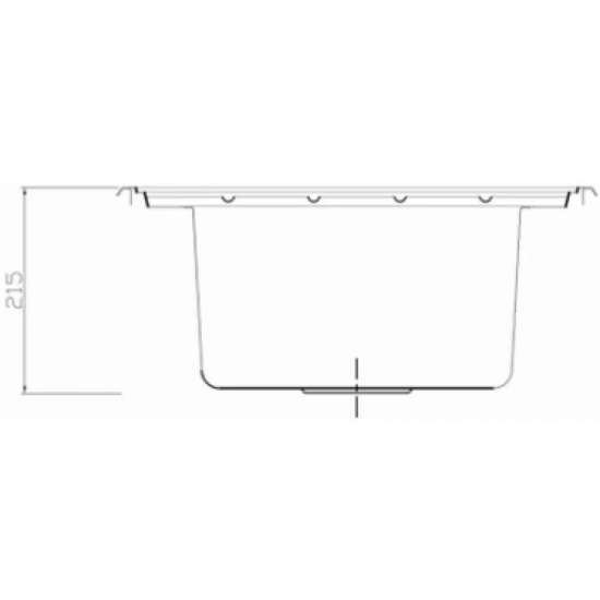 Мойка для кухни SEAMAN Eco Roma SMR-5050A 500х500x1 мм
