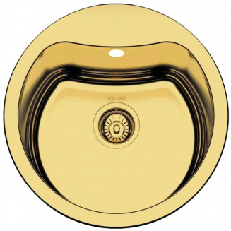 Мойка для кухни SEAMAN Eco Roma SMR-510A-GS.0 Gold Satin D=510x1 мм