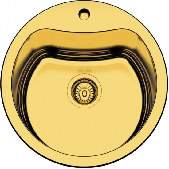 Мойка для кухни SEAMAN Eco Roma SMR-510A-GS Gold Satin D=510x1 мм