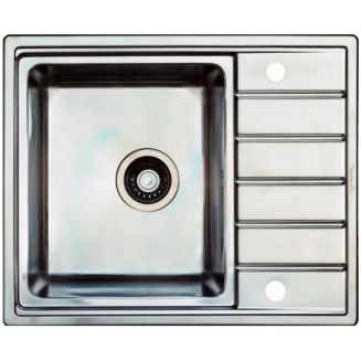 Мойка для кухни SEAMAN Eco Roma SMR-6150A 610х500x1 мм, с клапан-автоматом