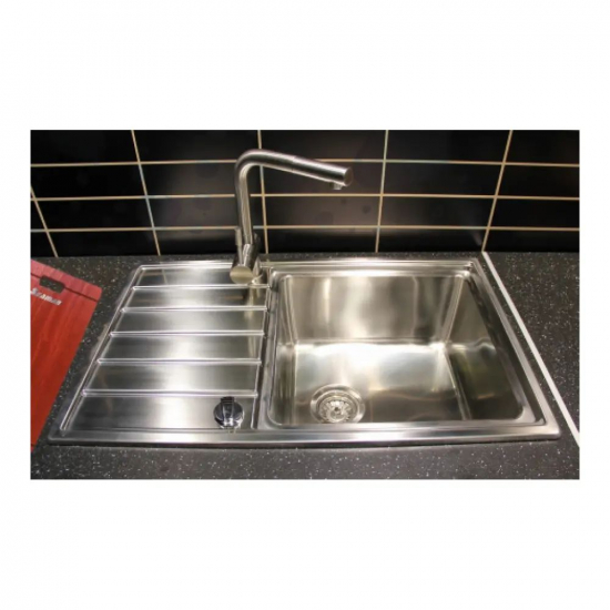 Мойка для кухни SEAMAN Eco Roma SMR-7850A 780х500x1 мм, с клапан-автоматом