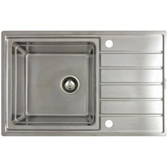 Мойка для кухни SEAMAN Eco Roma SMR-7850AK 780х500x1 мм, с клапан-автоматом и коландером