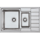 Мойка для кухни SEAMAN Eco Roma SMR-7850B двухчашевая 780х500x1 мм