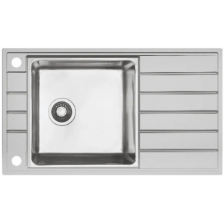 Мойка для кухни SEAMAN Eco Roma SMR-8650A 860х500x1 мм, с клапан-автоматом