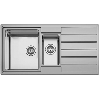 Мойка для кухни SEAMAN Eco Roma SMR-9750B двухчашевая 970х500x1 мм