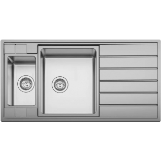 Мойка для кухни SEAMAN Eco Roma SMR-9750B2 двухчашевая 970х500x1 мм