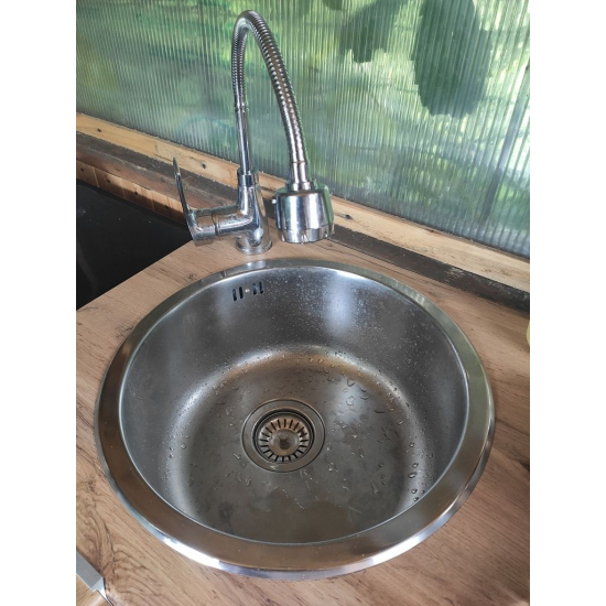 Мойка для кухни SEAMAN Eco Wien SWT-422 D=422x0,8 мм
