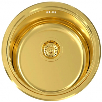 Мойка для кухни SEAMAN Eco Wien SWT-450A Gold D=450x0,8 мм