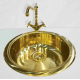 Мойка для кухни SEAMAN Eco Wien SWT-450A Gold D=450x0,8 мм