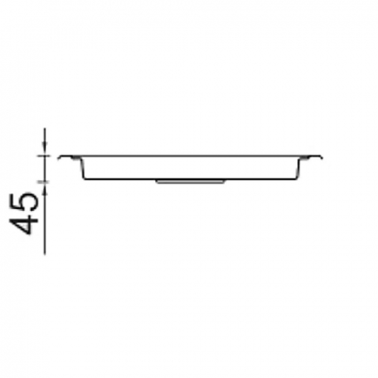 Мойка для кухни SEAMAN Eco Wien SWT-450B D=450x0,8 мм