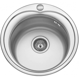 Мойка для кухни SEAMAN Eco Wien SWT-490 D=490x0,8 мм