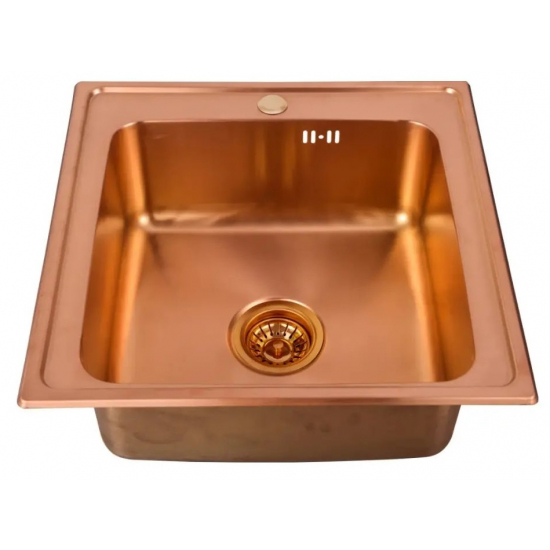Мойка для кухни SEAMAN Eco Wien SWT-5050 Copper 500х500x0,8 мм