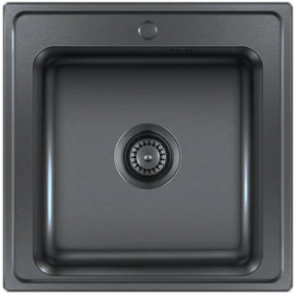 Мойка для кухни SEAMAN Eco Wien SWT-5050 Gun Light 500х500x0,8 мм