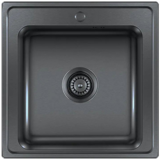 Мойка для кухни SEAMAN Eco Wien SWT-5050 Gun Light 500х500x0,8 мм