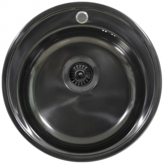 Мойка для кухни SEAMAN Eco Wien SWT-510 Gun Light D=510x0,8 мм