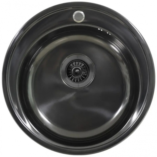 Мойка для кухни SEAMAN Eco Wien SWT-510 Gun Light D=510x0,8 мм