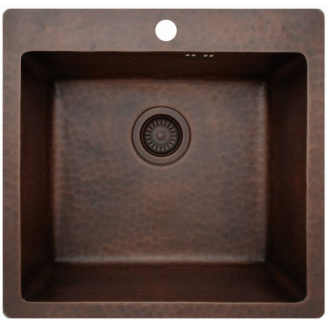 Мойка для кухни SEAMAN Natural Genova SMC-5351V Antique 530х510x1,5 мм, медная