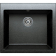 Мойка для кухни TOLERO Classic R-111 555х500 мм кварцевая, уголь