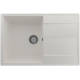 Мойка для кухни ULGRAN Quartz Prima 750 чаша+крыло 750х500 кварцевая, жасмин
