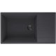Мойка для кухни ULGRAN Quartz Prima 860 чаша+крыло 860х500 кварцевая, космос