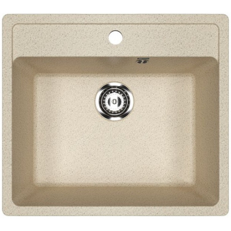 Мойка для кухни ULGRAN U-104 560х500 мм, песочный