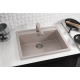 Мойка для кухни ULGRAN U-104 560х500 мм, песочный