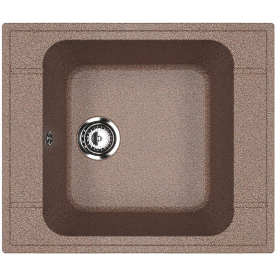 Мойка для кухни ULGRAN U-604 590х500 мм, терракот