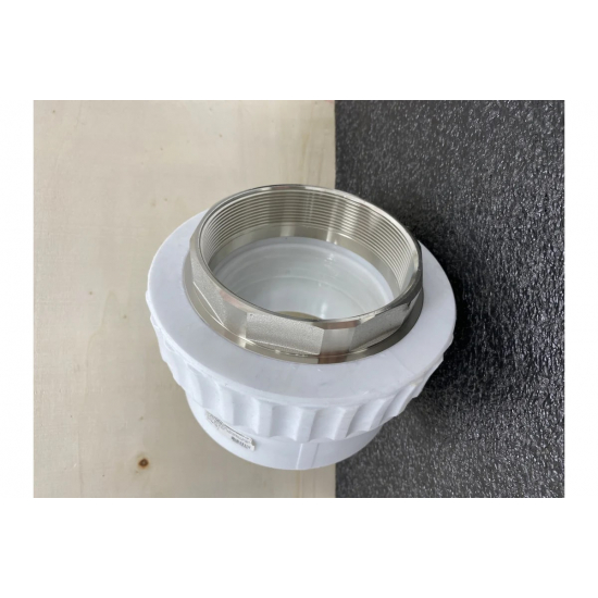 Муфта комбинированная под ключ PPR VALFEX 110х4" внутренняя резьба, белая