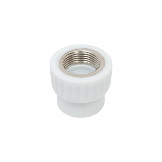 Муфта комбинированная PPR VALFEX 25х1" внутренняя резьба, белая