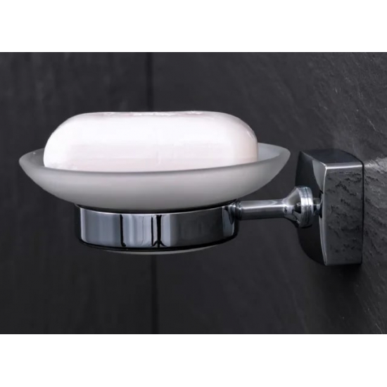 Мыльница FIXSEN Kvadro FX-61308 стекло (блистер)