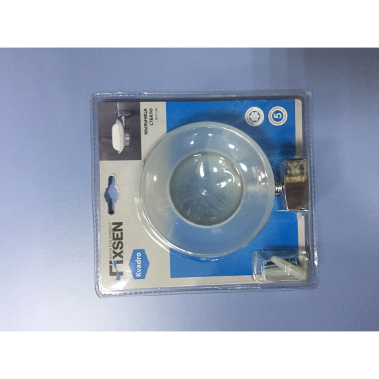 Мыльница FIXSEN Kvadro FX-61308 стекло (блистер)