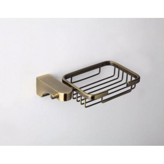 Мыльница FRAP F1402-1  решетка под бронзу